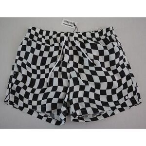 Bloomie's x Solid & Striped Men's Sz L Wavy Check Blackout Swim Trunks $125